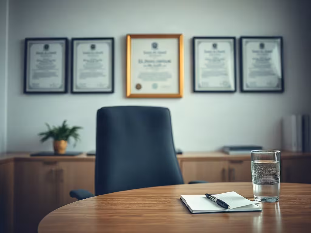 Psychologue, psychiatre et psychothérapeute : un cadre professionnel et rassurant.