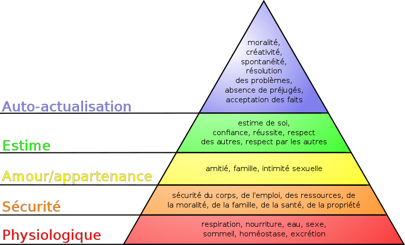 psychologie positive pyramide des besoins