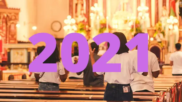 Feriados cristãos e católicos em 2021