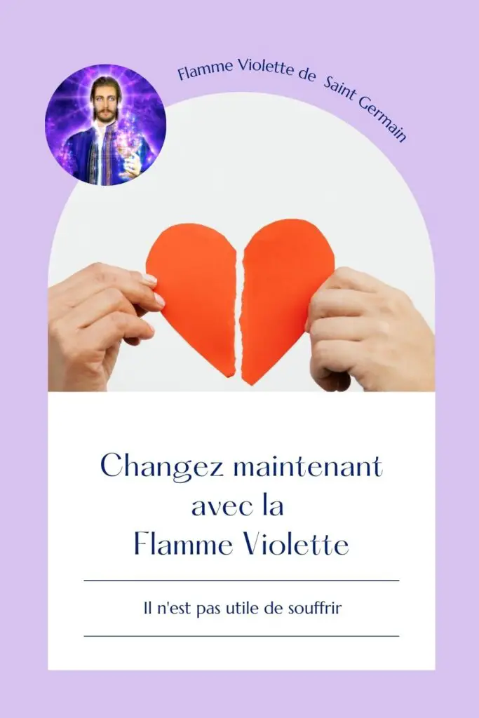 Flamme violette de Saint-Germain : un outil de guérison spirituelle sacrée
