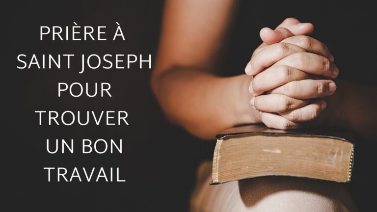priere saint joseph pour le travail