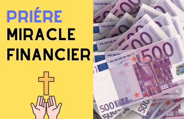 Prière pour un miracle financier immédiat