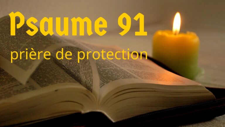 Psaume 91 Prière de Protection Psaume 91 priere protection
