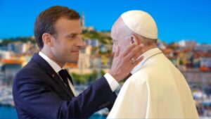 pape marseille macron