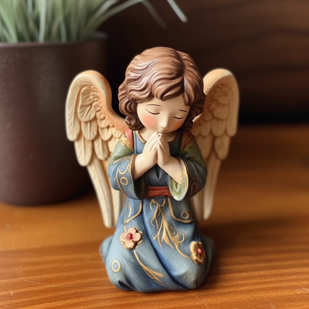 Figurine Ange qui prie
