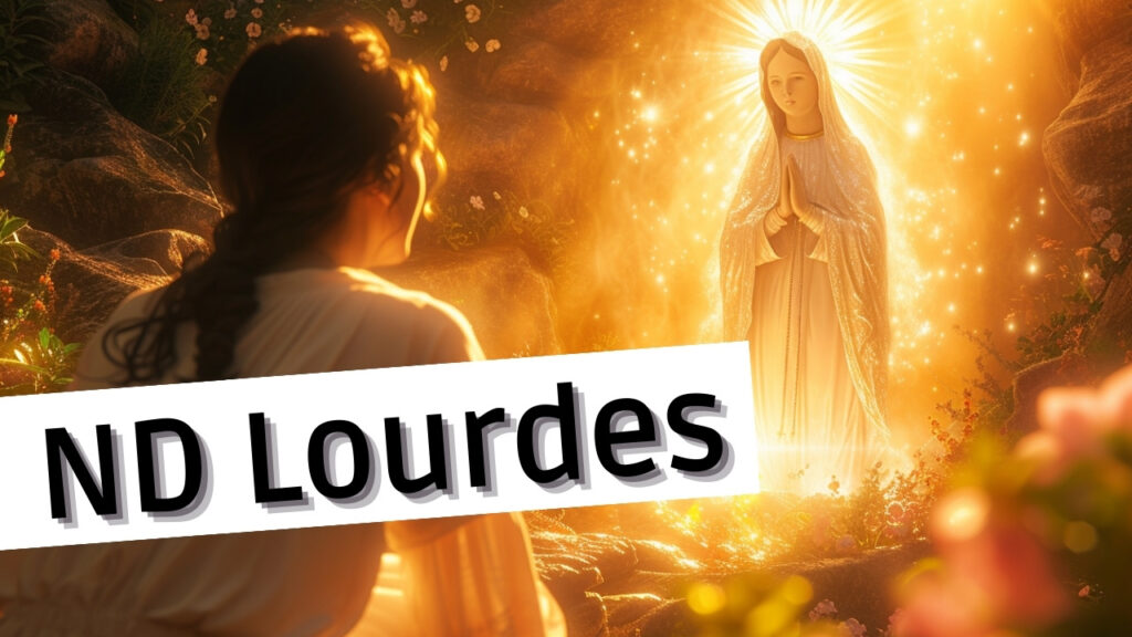 Prière notre dame de Lourdes